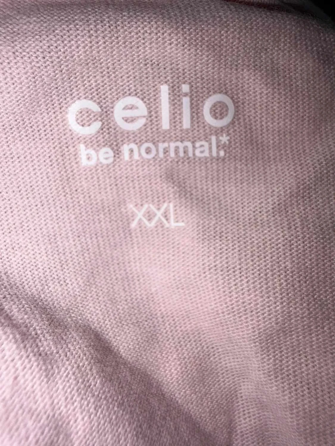 Men's Celio XXL light pink T-shirt – photo 7